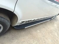 Бокові пороги Duru (2 шт., алюміній) Довга база для Volkswagen T5 Caravelle 2004-2010 рр