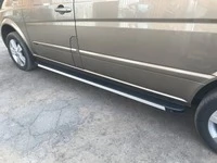 Бокові пороги Maya V1 (2 шт., алюміній) Коротка/Середня бази для Mercedes Viano 2004-2014 рр