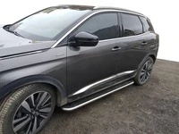 Бокові пороги Maydos V2 (2 шт, алюміній -2025 нерж) для Opel Grandland X