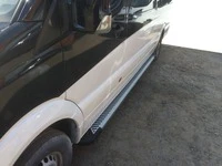 Бокові пороги Line (2 шт., Алюміній) Середня база для Mercedes Sprinter W906 2006-2018 рр