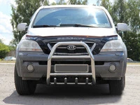 Кенгурятник QT007 (нерж.) для Kia Sorento I BL 2002-2009 рр
