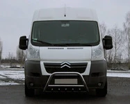 Передня дуга WT003 (нерж.) для Citroen Jumper 2007-2025 рр