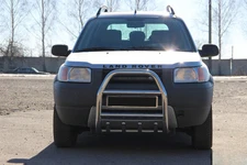 Кенгурятник QT007 (нерж.) для Land Rover Freelander I
