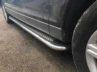 Бокові пороги Maydos V2 (2 шт., Алюміній -2025 нерж) для Hyundai Staria