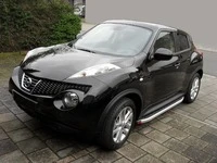 Бокові пороги Fullmond (2 шт., алюм.) для Nissan Juke 2010-2019 рр