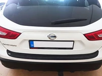 Накладка на задній бампер Esa (2017-2021, ABS) для Nissan Qashqai рр
