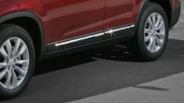 Накладки на молдинг (4 шт, нерж) для Kia Sorento II XM 2009-2014 рр