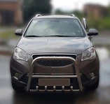 Кенгурятник F1-40 (нерж.) для SsangYong Korando 2010-2019 рр