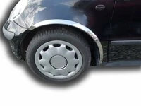 Накладки на арки (4 шт, нерж) для Mercedes A-сlass W168 1997-2004 рр