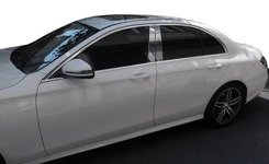 Накладки на стійки (нерж) для Mercedes E-сlass W213 2016-2023 рр