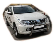 Кенгурятник WT005 (нерж) для Mitsubishi L200 2015-2024 рр