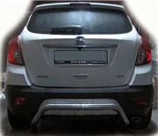 Задня дуга AK007-2 (нерж.) для Opel Antara 2006-2017 рр