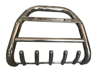 Кенгурятник QT011 (нерж.) для Mitsubishi Pajero Wagon IV