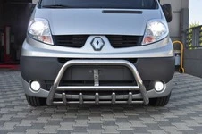 Кенгурятник WT003 (нерж.) для Nissan Primastar 2002-2014 рр