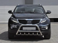 Кенгурятник WT003 (нерж.) для Kia Sportage 2010-2015 рр