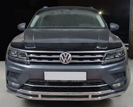 Передній захист ST016 (нерж) для Volkswagen Tiguan 2016-2023 рр
