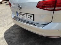 Накладка на задній бампер Carmos V1 (SW) для Volkswagen Passat B8 2015-2023 рр
