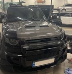 Карбоновий капот (натуральний карбон) для Land Rover Defender 2019- рр