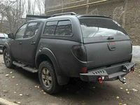 Посилений задній бампер Dakar V1 (2010-2015) для Mitsubishi L200 рр