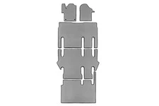 Килимки EVA V-class, ExtraLong 2 бокових (Тільки самовивіз, повний салон, Сірий) для Mercedes Vito / V-class W447 2014- рр