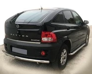 Задній захист AK002 (нерж) для SsangYong Action 2005-2018 рр