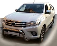 Передній захист WT009 (нерж) для Toyota Hilux 2015- рр