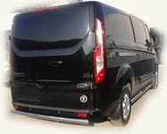 Задня дуга AK002 (нерж) для Ford Custom 2013-2022 рр