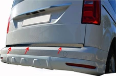 Кромка багажника (нерж.) Carmos - Турецька сталь для Volkswagen Caddy 2015-2020 рр