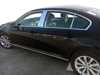 Молдинг дверних стійок (нерж) для Volkswagen Passat B8 2015-2023 рр