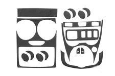 Накладки на панель Карбон для Dacia Dokker 2013-2022 рр