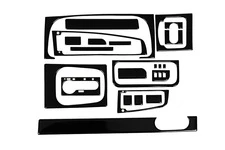 Накладки на панель Чорний для Volkswagen Golf 3