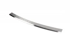 Накладка на задній бампер (SW, матова, нерж.) для Mercedes C-class W204 2007-2015рр