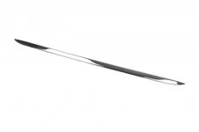 Кромка багажника Чорний Хром (нерж) для Nissan Qashqai 2014-2021 рр