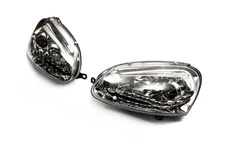 Передня оптика з LED вогнями Silver (2 шт) для Volkswagen Golf 5