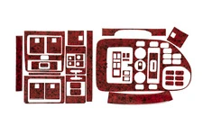 Накладки на панель Meric (V-клас, 1996-1999) Дерево для Mercedes Vito W638 рр