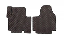 Килимки з екошкіри EcoRed (2 шт, 2-20251) для Nissan Primastar 2002-2014 рр