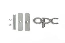 Металевий шильдик на решітку OPC (Хром) для Тюнінг Opel