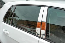 Накладки на стійки (нерж) для Volkswagen Golf 7/E-Golf