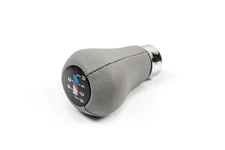 Ручка КПП ОЕМ (кожзам, сіра гладка) для BMW 5 серія E-34 1988-1995 рр