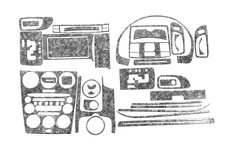 Накладки на панель Алюміній для Mazda 6 2003-2008 рр