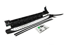 Бокові пороги (2 шт., Алюміній) для BMW X3 E-83 2003-2010 рр