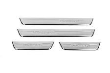 Накладка на задній бампер (2 шт, нерж.) для Citroen C-Elysee