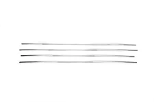 Окантовка вікон (4 шт, нерж) для Volkswagen T-Roc