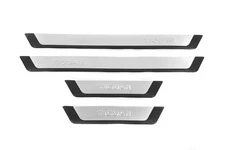 Накладки на пороги Omsa Flexill (4 шт., нерж.) для Volkswagen Tiguan 2007-2016 рр