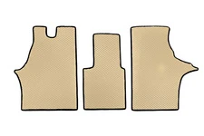 Килимки EVA (бежеві) з 3 частин для Mercedes Vito W638 1996-2003 рр