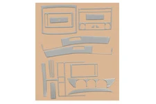 Накладки на арки (4 шт, нерж) для Mercedes Vito W638 1996-2003 рр