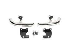 Задні куточки AK003 (2 шт., нерж) для Hyundai Santa Fe 2 2006-2012 рр