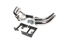 Задні подвійні куточки Libao (нерж.) для Hyundai Santa Fe 2 2006-2012 рр