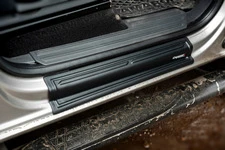 Накладки на дверні пороги EuroCap (4 шт, ABS) для Volkswagen Amarok 2010-2022 рр