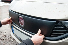 Зимова накладка на решітку Глянцева для Fiat Tipo 2016- рр